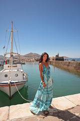 Moonlight Dress Aegean Turquoise