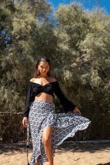 T-Blouse Solid Black