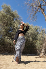 T-Blouse Solid Black