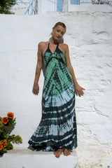 Essence Dress in Teal Green