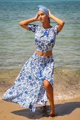 Balloon Top Lilly Print