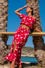 Balloon Top Rose Print