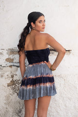 Barbie Short Dress Tie Dye Grey