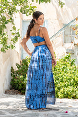 Muse Dress Tie Dye Violet-Gold