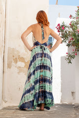 Essence Dress Tie Dye Vintage Blue