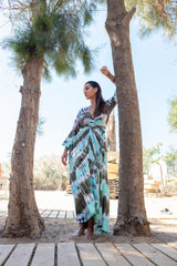 Dress Elegance Long Vintage Khaki