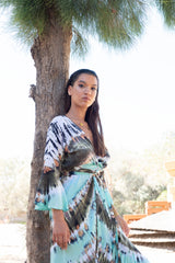 Dress Elegance Long Vintage Khaki