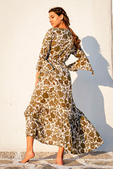 Elegance Dress Lilly Print