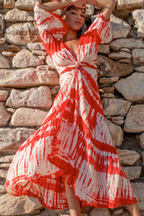 Elegance Dress Tie Dye