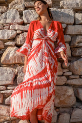 Elegance Dress Tie Dye