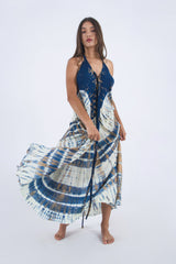 Essence Dress Double Tie Dye