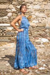 Guatemala Jumpsuit Striped Tie Dye