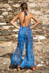 Guatemala Jumpsuit Striped Tie Dye