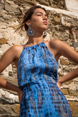 Guatemala Jumpsuit Striped Tie Dye