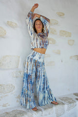Gypsy Top Cream Tie Dye