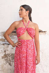 Bamboo Jumpsuit Zebra print