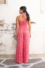 Bamboo Jumpsuit Zebra print