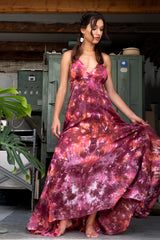 Moonlight Dress Abstract Print