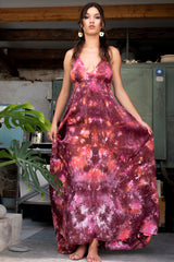 Moonlight Dress Abstract Print