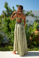 Mykonos Dress Archaic Print