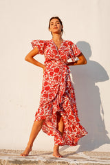Palma Dress Lilly Print
