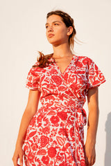 Palma Dress Lilly Print
