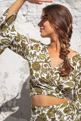 Paola Top Lilly Print