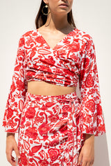 Paola Top Lilly Print