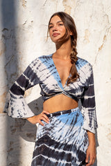 Paola Top Tie Dye Double Color