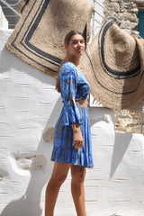 Paola Top Tie Dye Striped