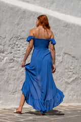 Seamist Dress in Violet