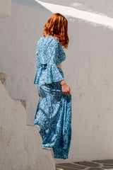 Paola Top Zebra Print