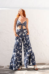Gypsy Pants Rosebud Print