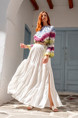 Gypsy Skirt in White