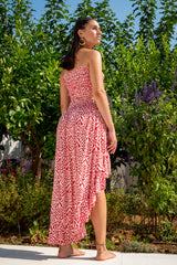 Tube Top Archaic Print