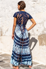 Wrap Dress Tie Dye