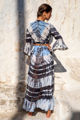 Wrap Skirt Tie Dye Double Color