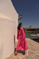 Trumpet Wrap Dress