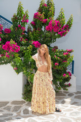 Skirt Gypsy Kertas Yellow