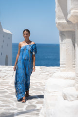 Dress Artemis Violet Gold