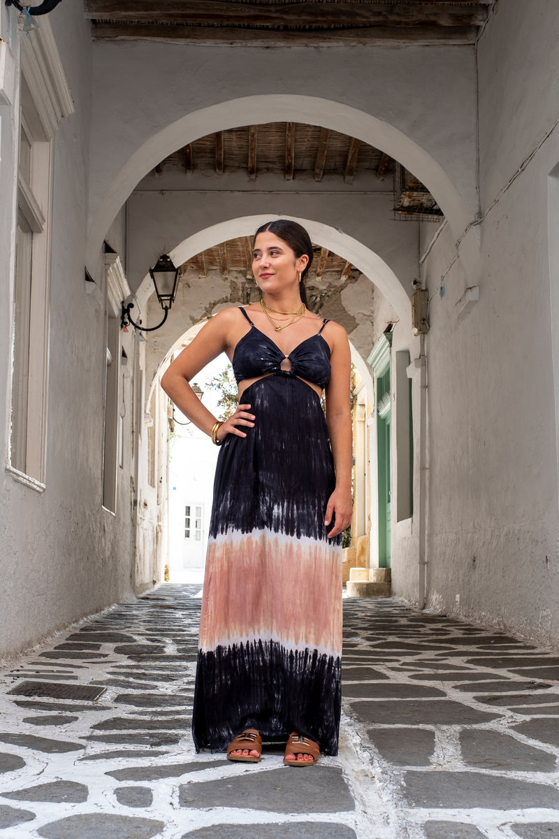 Dress Muse Plain Border Black