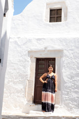 Dress Muse Plain Border Black
