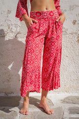 Gypsy Short Pants Ethnic Print
