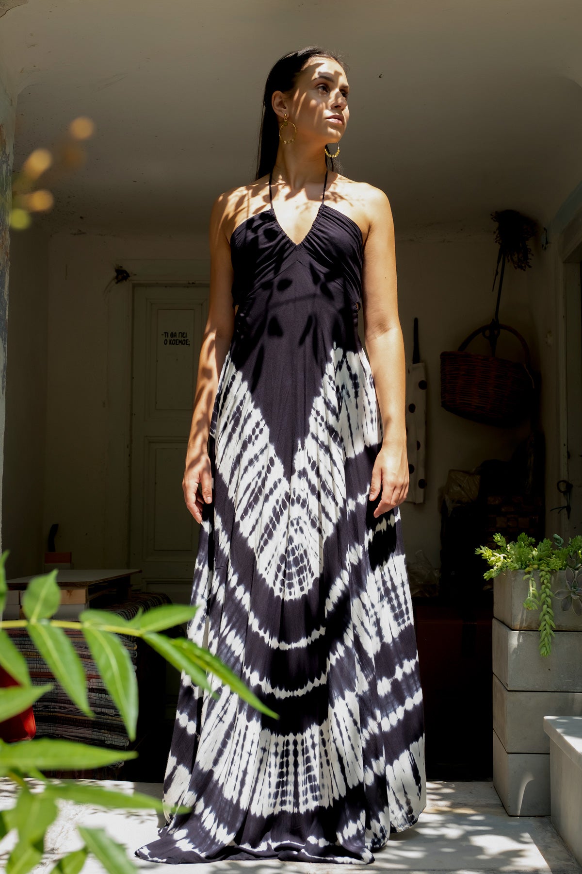 Mykonos Gauze Coverup Dress