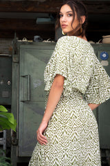 Savannah Dress Archaic Print