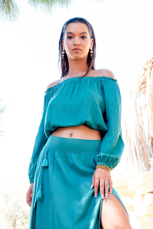 Gypsy Top Green