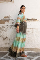 Wave Skirt Tie Dye