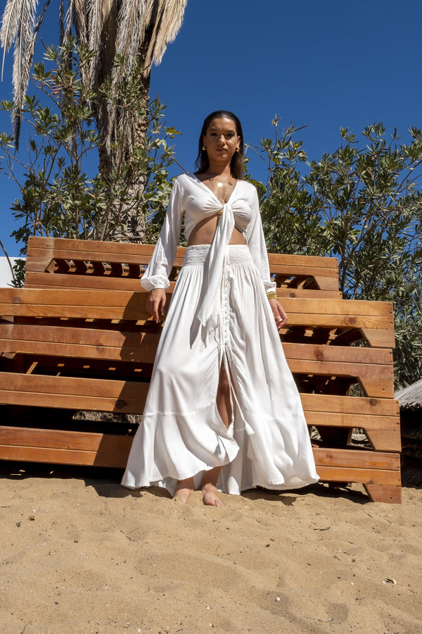 Skirt Agus White