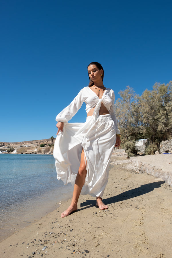 Skirt Agus White