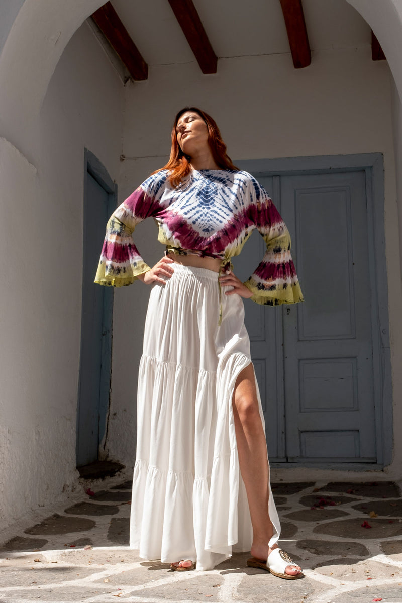 Gypsy Skirt in White
